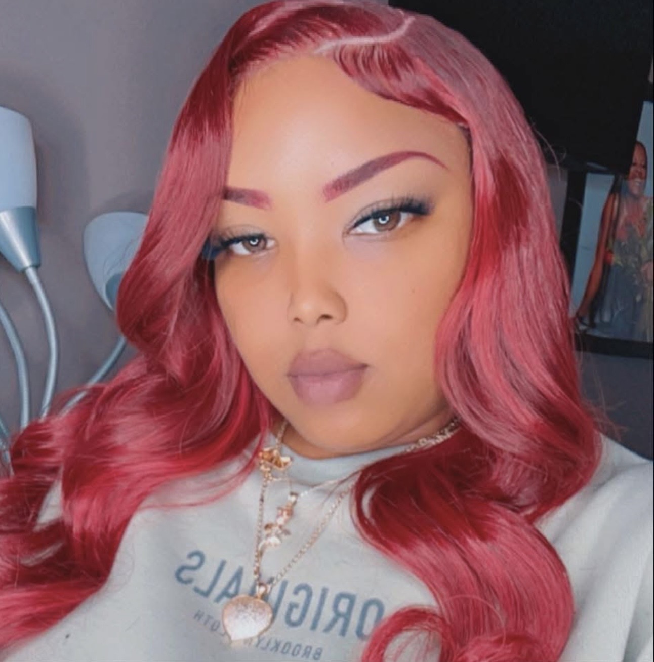 Real Vixen wearing her THV unit