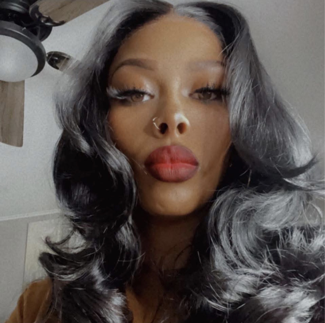 Real Vixen wearing her THV unit