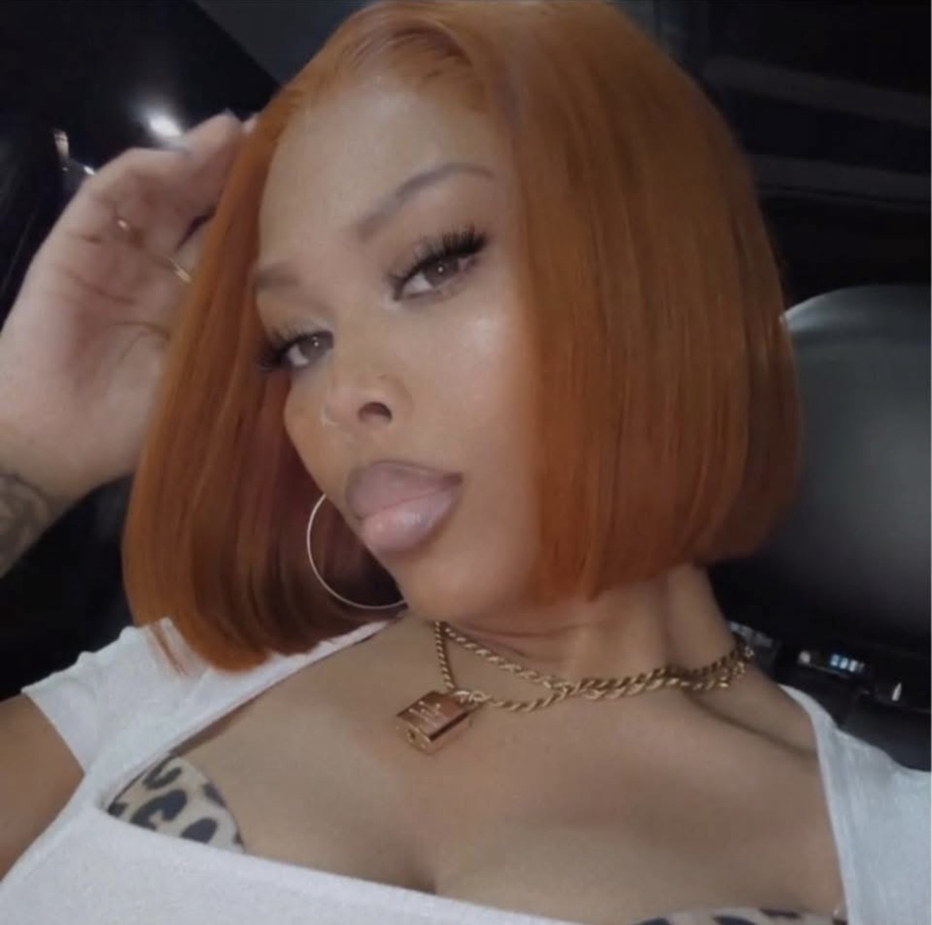 Real Vixen wearing her THV unit